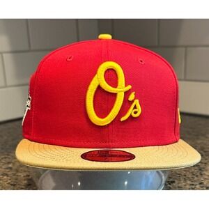 Baltimore Orioles New Era 59FIFTY Cap Hats‎ 7 1/2 Red Cooperstown Collection